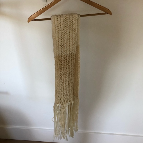 Accessories - Long cashmere and wool scarf